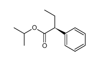 (S)-iso-propyl 2-phenylbutanoate Structure