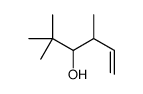 2,2,4-trimethylhex-5-en-3-ol Structure