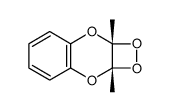 1,2-Dioxeto[3,4-b][1,4]benzodioxin, 2a,8a-dihydro-2a,8a-dimethyl-, cis结构式