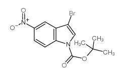 tert-butyl 3-bromo-5-nitro-1H-indole-1-carboxylate picture