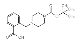 1-BOC-4-(2-CARBOXYBENZYL)PIPERAZINE Structure