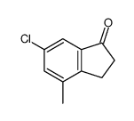 6-氯-4-甲基-2,3-二氢-1H-茚-1-酮图片