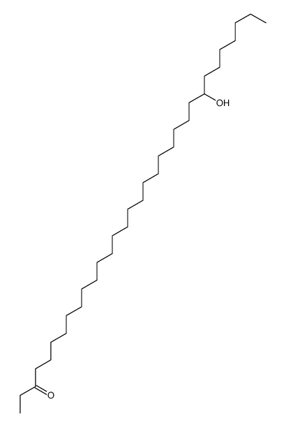 25-hydroxydotriacontan-3-one Structure