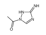 1-(3-amino-1,2,4-triazol-1-yl)ethanone Structure