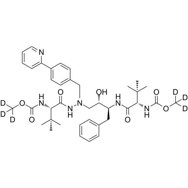 Atazanavir-d6结构式