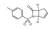 (1S,5R)-6-tosyl-6-azabicyclo[3.2.0]hept-3-en-7-one Structure