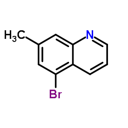 5-Bromo-7-methylquinoline结构式