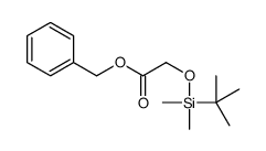 benzyl 2-[tert-butyl(dimethyl)silyl]oxyacetate Structure