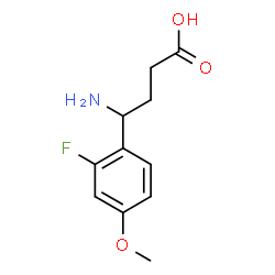 4-Amino-4-(2-fluoro-4-methoxyphenyl)butanoic acid picture