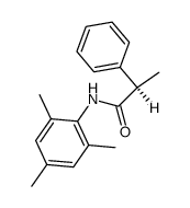 (R)-2-Phenyl-N-(2,4,6-trimethyl-phenyl)-propionamide结构式