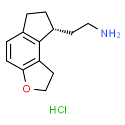 (R)-2-(2,6,7,8-四氢-1H-茚并[5,4-B]呋喃-8-基)乙胺盐酸盐图片