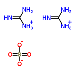 Guanidinium sulfate Structure