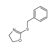 2-benzylthio-Δ2-1,3-oxazoline结构式