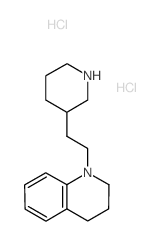 1-[2-(3-Piperidinyl)ethyl]-1,2,3,4-tetrahydroquinoline dihydrochloride结构式