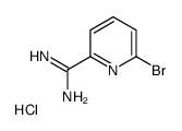 6-溴吡啶甲酰胺盐酸盐结构式