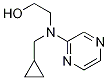 2-(Cyclopropyl-pyrazin-2-ylMethyl-aMino)-ethanol Structure