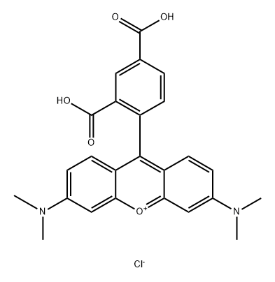 5-TAMRA chloride structure