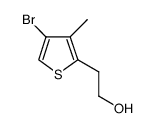 2-(3-bromo-4-methylthiophen-5-yl)ethanol结构式