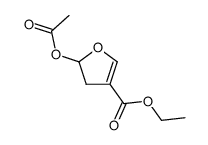 ethyl 5-acetoxy-4,5-dihydrofuran-3-carboxylate Structure