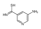 5-Aminopyridine-3-carbothioamide Structure