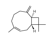 (1R,3Z,9S)-4,11,11-trimethyl-8-methylenebicyclo[7.2.0]undeca-3-ene Structure