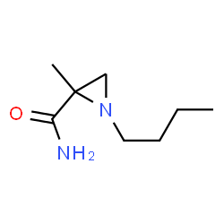 2-Aziridinecarboxamide,1-butyl-2-methyl-(9CI) Structure