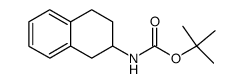 tert-butyl N-(1,2,3,4-tetrahydro-2-naphthalenyl)carbamate Structure