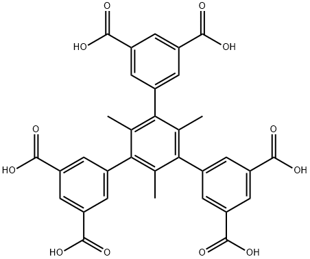 5'-(3,5-二羧基苯基)-2',4',6'-三甲基-[1,1':3',1''-三联苯]-3,3'',5,5''-四羧酸图片