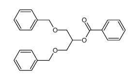 1,3-dibenzyloxy-2-propyl benzoate结构式