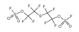 bis(β-fluorosulfatotetrafluoroethyl)sulfide Structure