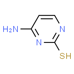 2-Pyrimidinethiol, 1,4-dihydro-4-imino- (9CI) structure