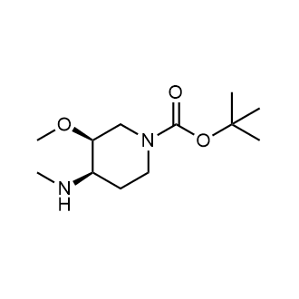 cis-1-Boc-4-methylamino-3-methoxypiperidine picture