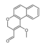 1-METHOXY-2-FORMYL-3H-BENZO[F]CHROMENE structure