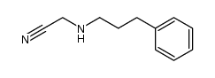 2-((3-phenylpropyl)amino)acetonitrile结构式