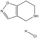 4,5,6,7-四氢异噁唑并[4,5-C]吡啶盐酸盐结构式