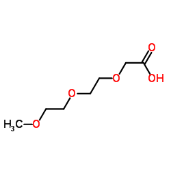 [2-(2-Methoxyethoxy)ethoxy]acetic acid structure