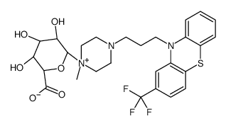 Trifluoperazine N-β-D-Glucuronide Structure