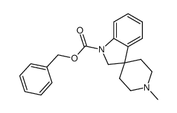 1-benzyloxycarbonyl-1'-methylspiro(indoline-3,4'-piperidine) Structure