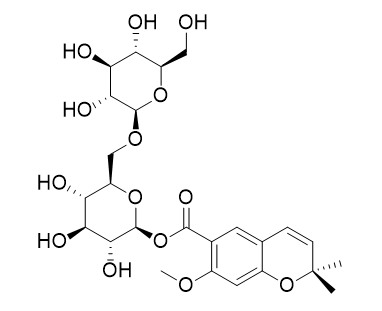 大叶苷D结构式