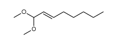 1,1-dimethoxy-oct-2t-ene Structure