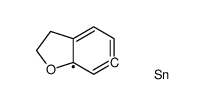 2,3-dihydro-1-benzofuran-6-yl(trimethyl)stannane结构式