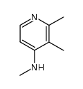 4-Pyridinamine,N,2,3-trimethyl-(9CI)结构式