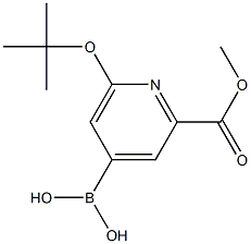 [2-(methoxycarbonyl)-6-(tert-butoxy)pyridin-4-yl]boronic acid picture