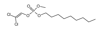 phosphoric acid 2,2-dichloro-vinyl ester methyl ester nonyl ester Structure