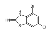 2-BENZOTHIAZOLAMINE, 4-BROMO-6-CHLORO- picture