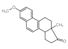 3-Methoxyestra-1,3,5(10),6,8-pentene-17-one Structure