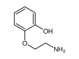 2-(2-Hydroxyphenoxy)ethylamine Structure