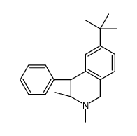 (3S)-6-tert-butyl-2,3-dimethyl-4-phenyl-3,4-dihydro-1H-isoquinoline结构式