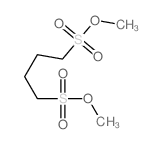 dimethyl butane-1,4-disulfonate结构式