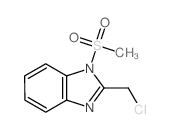 2-(chloromethyl)-1-methylsulfonyl-benzoimidazole picture